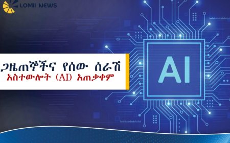 ጋዜጠኞችና የሰው ሰራሽ አስተውሎት (AI) አጠቃቀም