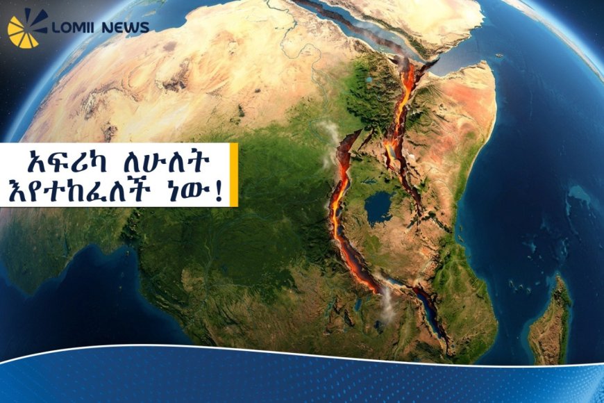 አፍሪካ ለሁለት እየተከፈለች ነው! 