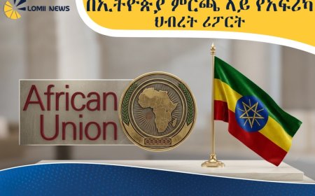 በኢትዮጵያ  7ኛው ሀገራዊ ምርጫ ላይ የአፍሪካ ህብረት ሪፖርት