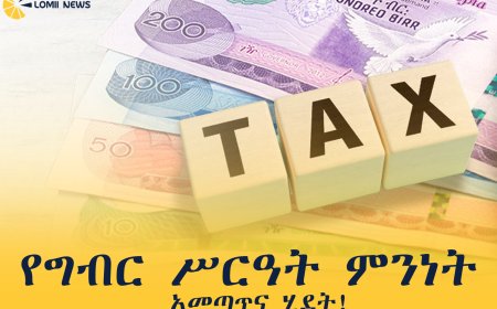 የግብር ሥርዓት ምንነት አመጣጥና ሂደት!