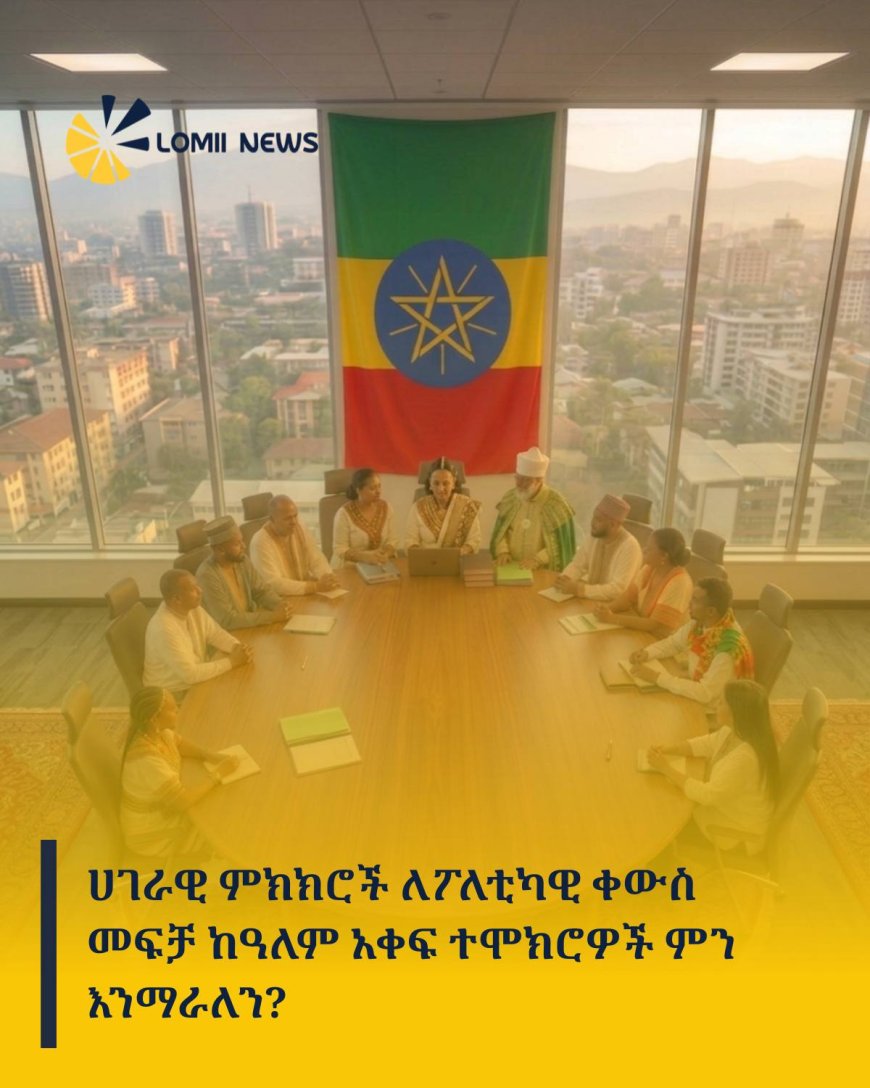ሀገራዊ ምክክሮች ለፖለቲካዊ ቀውስ መፍቻ ከዓለም አቀፍ ተሞክሮዎች ምን እንማራለን?